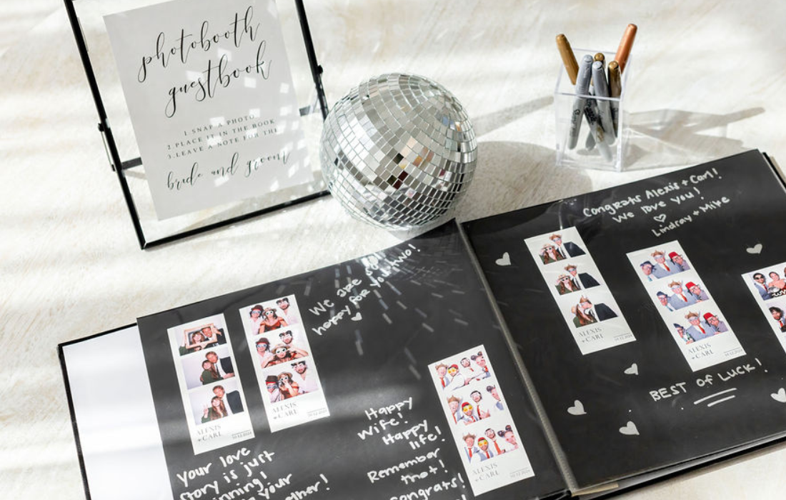 photo booth guestbook