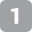 number 1 icon